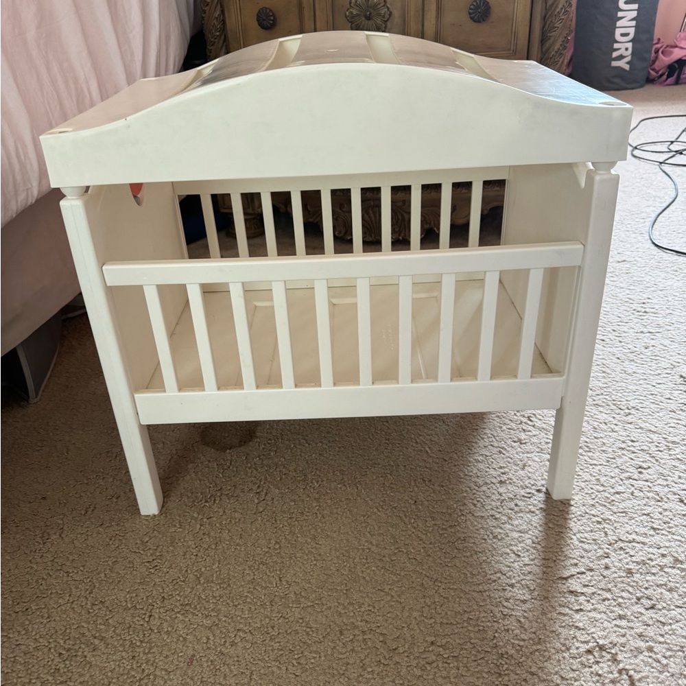 Bitty baby crib with canopy